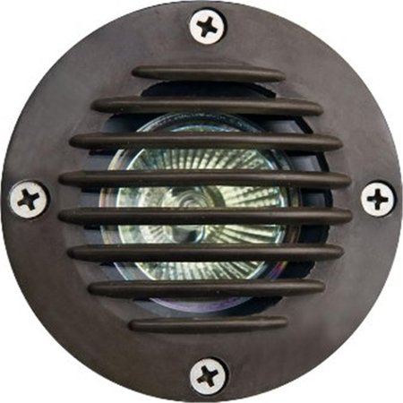 INTENSE Fiberglass In-Ground Well Light with Grill, Bronze IN2563087